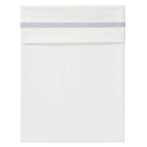 Fresk Fresk ledikantlaken Herringbone Blue Fog 120 x 150 cm Fresk Fresk ledikantlaken Herringbone Blue Fog 120 x 150 cm