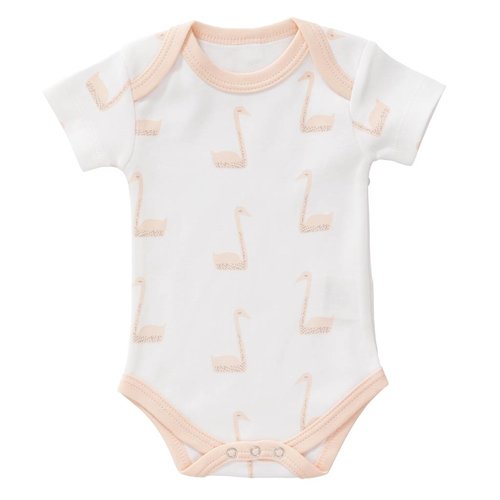 Fresk Fresk romper Swan pale Peach korte mouw Fresk Fresk romper Swan pale Peach korte mouw