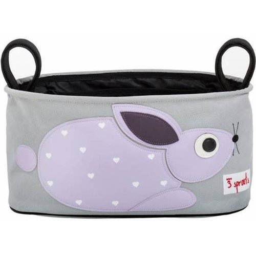 3Sprouts opbergtas voor kinderwagen Konijn 3Sprouts opbergtas voor kinderwagen Konijn