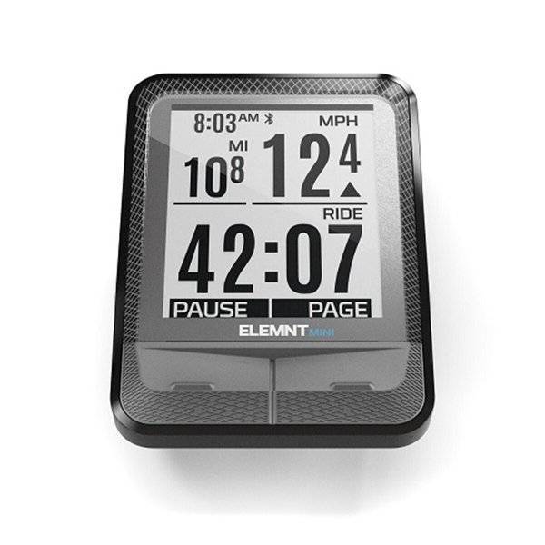De allernieuwste Wahoo: ELEMNT MINI FIETS COMPUTER + RPM SPEED