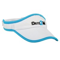 Dare2Tri Visor White Blue