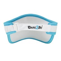Dare2Tri Visor White Blue