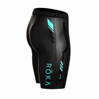 thumb-ROKA Women's SIM Elite II Swim buoyancy short-2