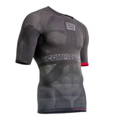 Compressport Compressport ON/OFF Multisport ondershirt korte mouwen Grijs