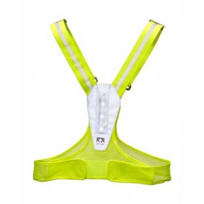 Nathan Nathan LightFit Reflectie hardloopvest Fel Geel