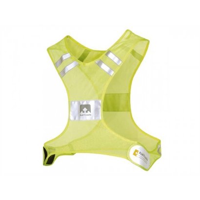 Nathan Nathan Streak hardloopvest Hi-Viz Geel
