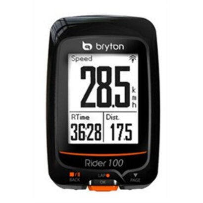 Bryton Rider 100H/HARTSLAG GPS Fietscomputer