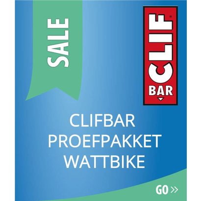 Clif Bar Clifbar Proefpakket Wattbike Amsterdam