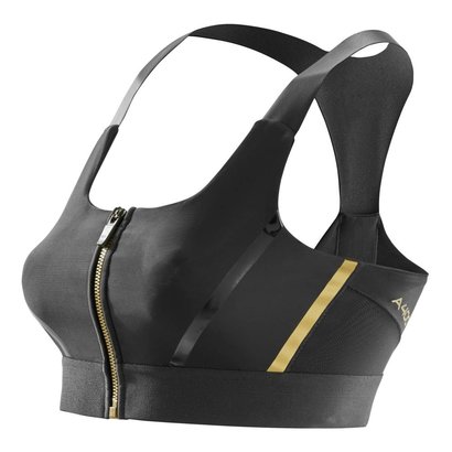 Skins Skins A400 Women's Crop Sporttop Zwart/Goud