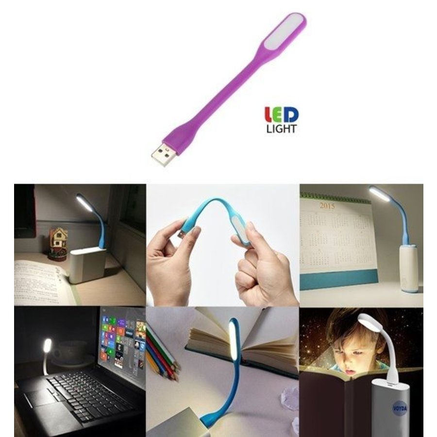 Flexibele USB LED Lamp - Verlichting / Leeslamp Voor PC / Computer ... Flexibele USB LED Lamp - Verlichting / Leeslamp Voor PC / Computer ...
