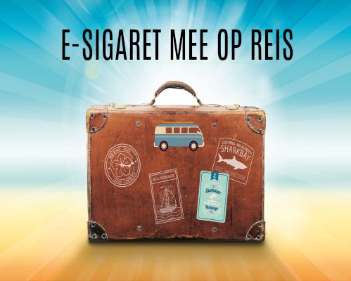 E-sigaret in het vliegtuig