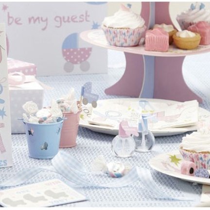 Tiny Feet babyshower feestartikelen & decoratie