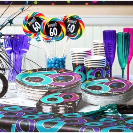 60 Jaar Feestartikelen & versiering
