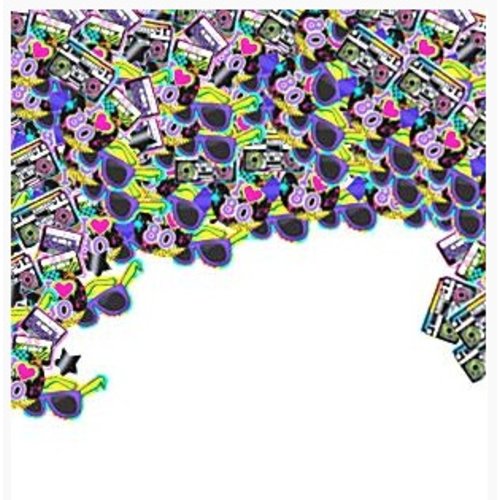 80's confetti 80's confetti