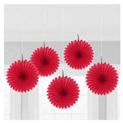 Waaier set rood Waaier set rood