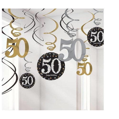 50 jaar Swirl slingers goud 50 jaar Swirl slingers goud