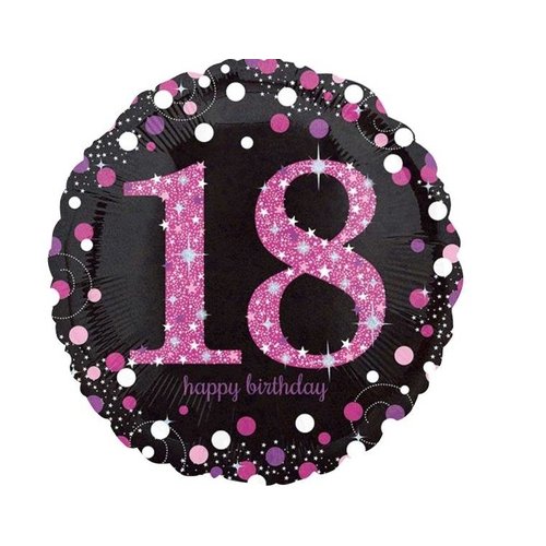 18 jaar folie ballon 18 jaar folie ballon