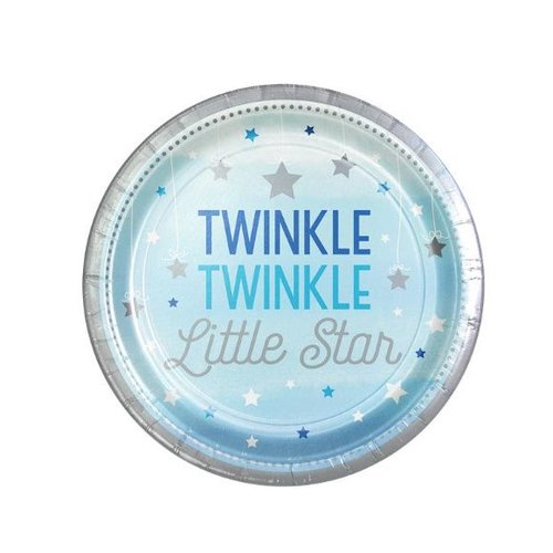 Twinkle 1 jaar blauw borden blauw Twinkle 1 jaar blauw borden blauw