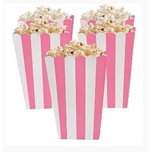 Popcorn bakjes licht roze Popcorn bakjes licht roze