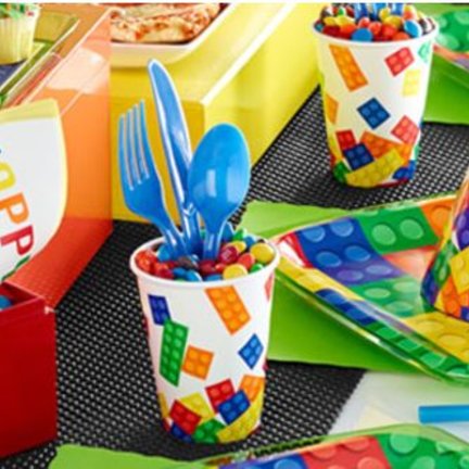 Lego feestartikelen shop u voordelig en snel hier in de online feestwinkel van j-style-deco.nl
