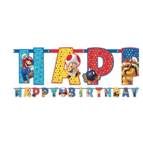 Super mario happy birthday slinger Super mario happy birthday slinger
