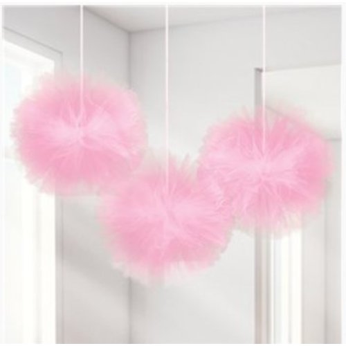 Pom pom tule roze Pom pom tule roze