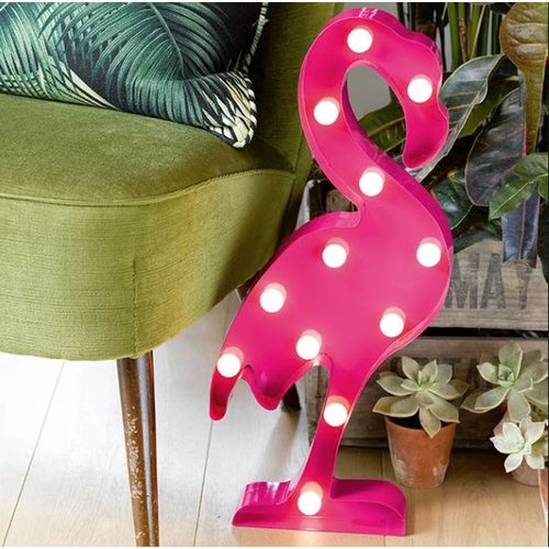 Flamingo staand led verlichting Flamingo staand led verlichting