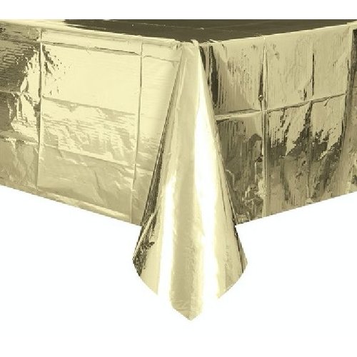 Metallic goud tafelkleed Metallic goud tafelkleed