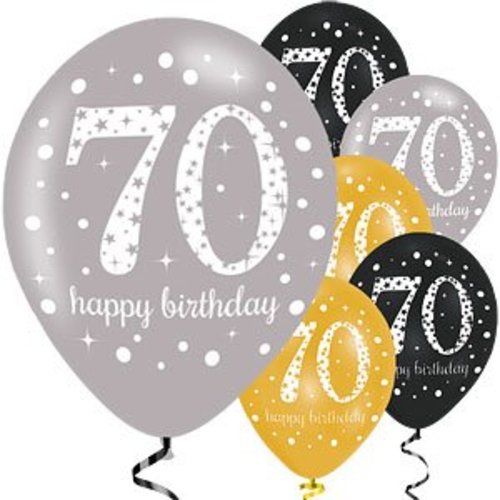 70 jaar ballonnen goud 70 jaar ballonnen goud