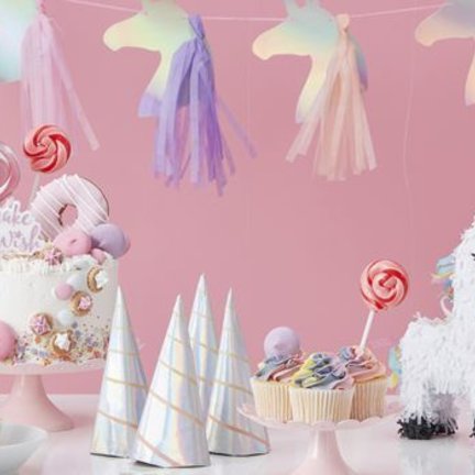 Unicorn wishes feestartikelen en versiering