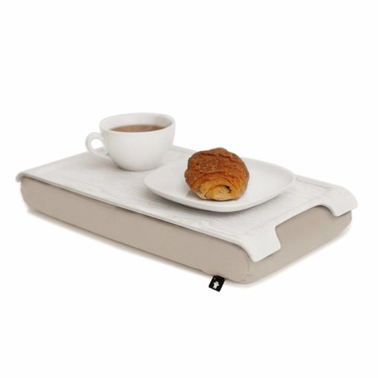 Mini laptray/ schoottafel wit/wit Bosign Mini laptray/ schoottafel wit/wit