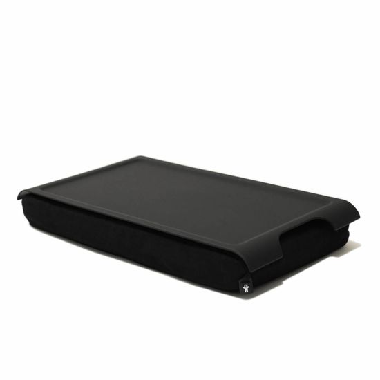 Mini laptray/ schoottafel antislip zwart/zwart Bosign Mini laptray/ schoottafel antislip zwart/zwart