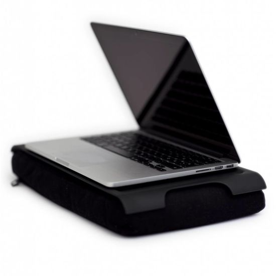 Mini laptray/ schoottafel antislip zwart/zwart Bosign Mini laptray/ schoottafel antislip zwart/zwart