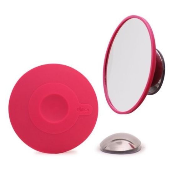 Afneembare magnetische spiegel vergroot 10x roze Bosign Afneembare magnetische spiegel vergroot 10x roze