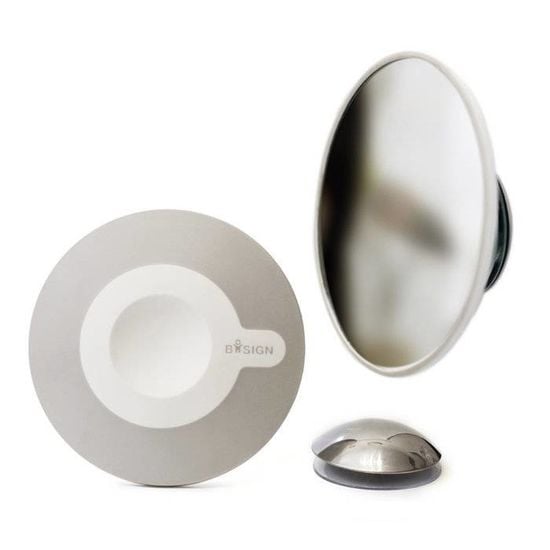 Afneembare magnetische spiegel vergroot 5x Bosign Afneembare magnetische spiegel vergroot 5x