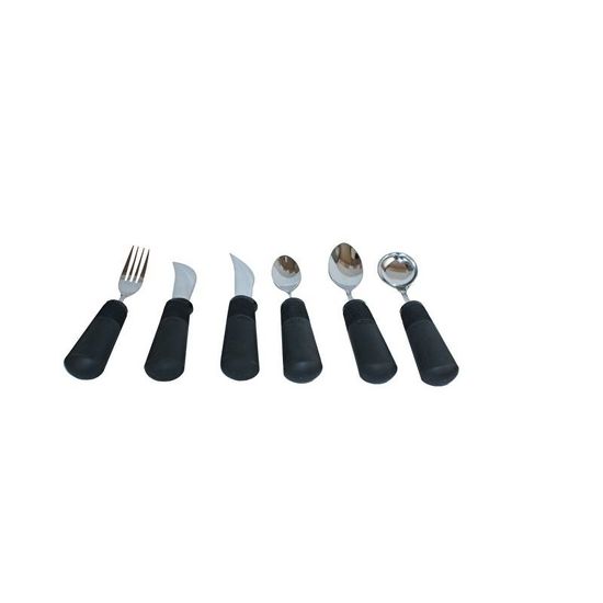 Good grips vork, mes, lepel, eetlepel, kartelmes, gekarteld mes Oxo Good grips vork, mes, lepel, eetlepel, kartelmes, gekarteld mes