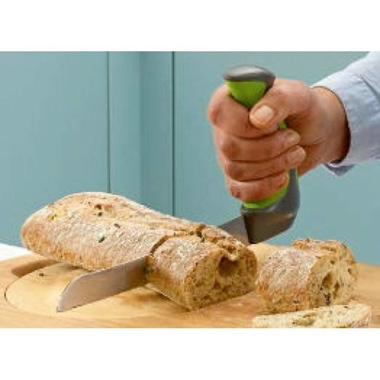 Broodmes met gehoekt handvat Broodmes met gehoekt handvat