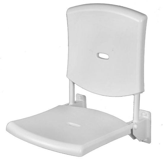 Douchezitting/douchestoel opklapbaar met rugleuning Jadacare Douchezitting/douchestoel opklapbaar met rugleuning