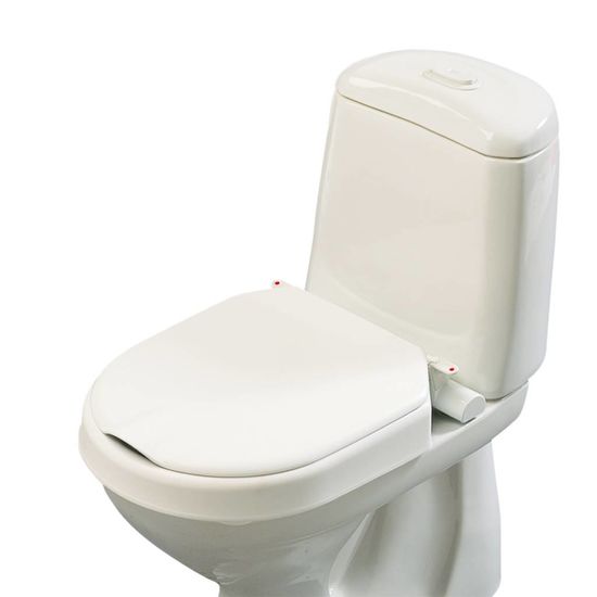 Hi Loo toiletverhoger vast met deksel Etac Hi Loo toiletverhoger vast met deksel
