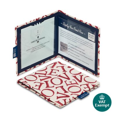 Blue Badge Company Mapje gehandicapten parkeerkaart - Love