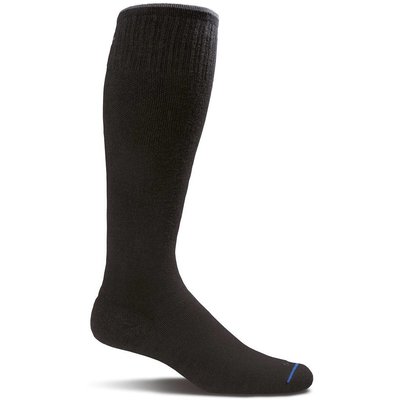 Sockwell Circulator Navy solid - Heren - Zwart