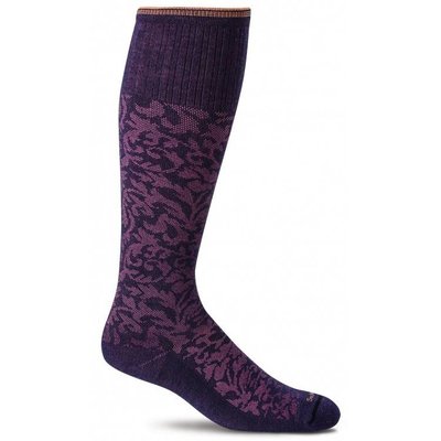Sockwell Damask - Dames - Paars