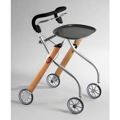 TrustCare Let's go indoor rollator - Beuken/zilver