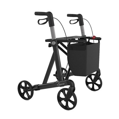 Rehasense Server HD rollator - Antraciet