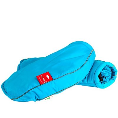Wobs Rollator/fiets handschoenen - Fluor Turquoise blauw
