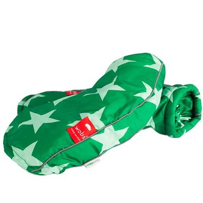 Wobs Rollator/fiets handschoenen - Sterren groen