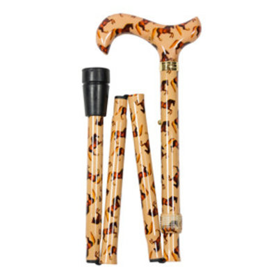 Classic Canes Opvouwbare wandelstok 'Whistlejacket' – George Stubbs