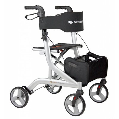 Caremart EZ-Lite rollator - Zilver