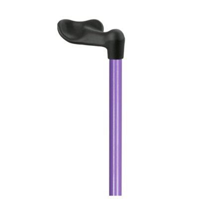 Ossenberg Wandelstok met soft anatomisch Fischer handvat - Lila