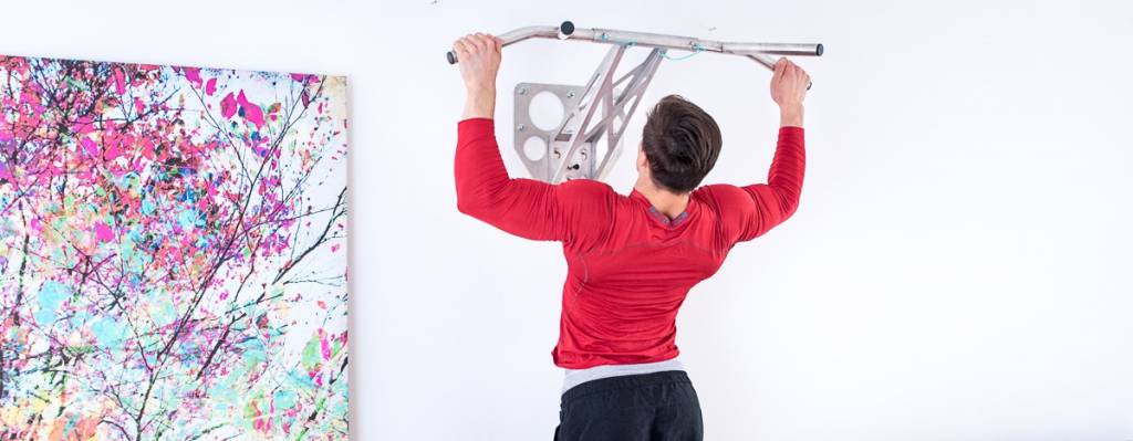 Klimmzugstange für die Wandmontage – wir stellen unsere indoor Pullup & Dip Stange vor.